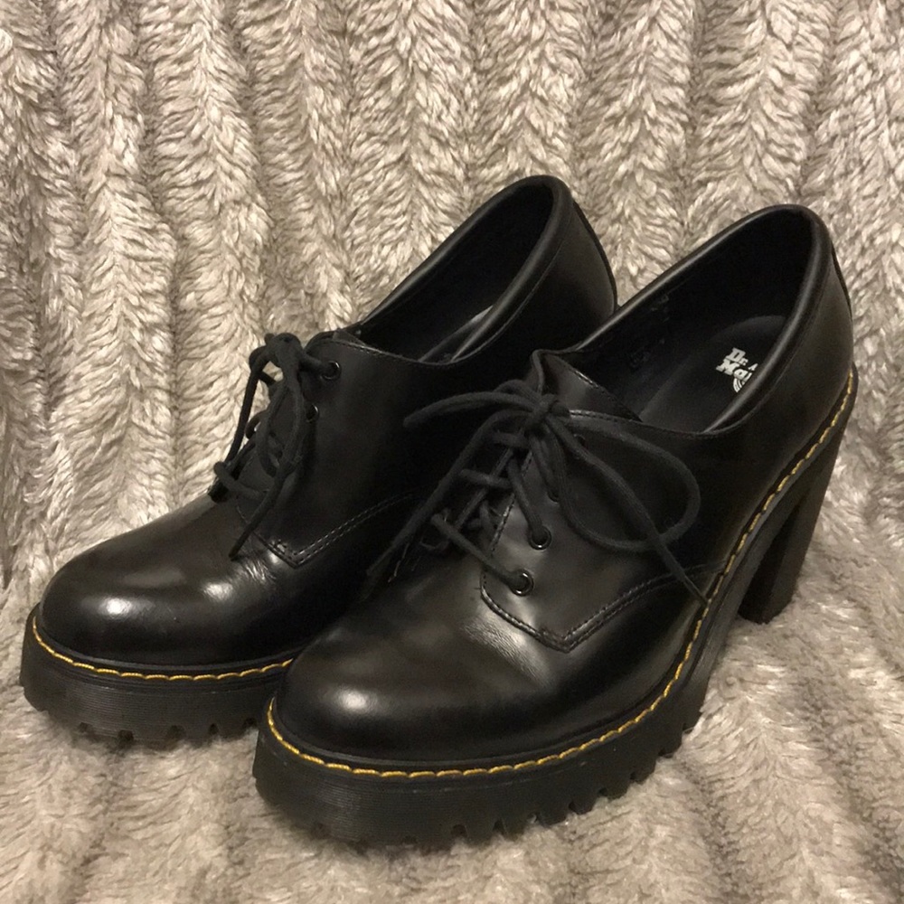 Dr. Martens Salome Buttero leather heeled boots